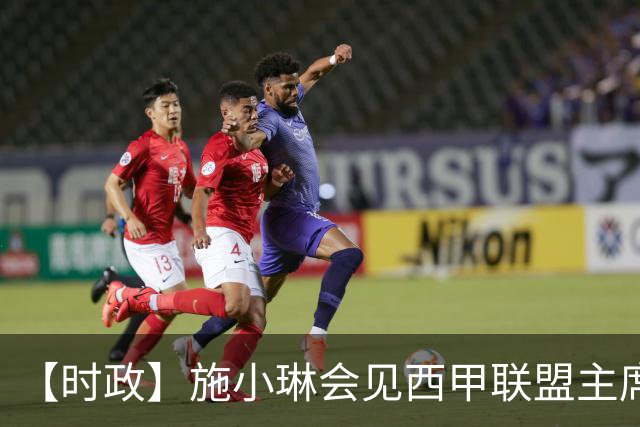 【时政】施小琳会见西甲联盟主席特巴斯